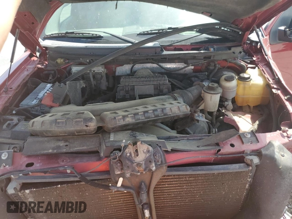 2007 Ford F-150 XLT with VIN 1FTPX14507NA69290, listed as a Copart auction lot 53051405 with Not provided miles and Salvage title. Bid and sale history available at DreamBid. Image 12.