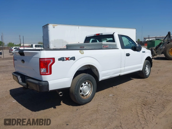 2017 Ford F-150 XL with VIN 1FTMF1EF5HKC92070, listed as a IAAI auction lot 42320139 with 126,293 mi miles and . Bid and sale history available at DreamBid. Image 4.