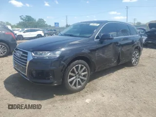 2017 Audi Q7 Premium Plus with VIN WA1LHAF72HD486261, listed as a Copart auction lot 61864235 with 81,607 mi miles and Salvage title. Bid and sale history available at DreamBid. Image 1.