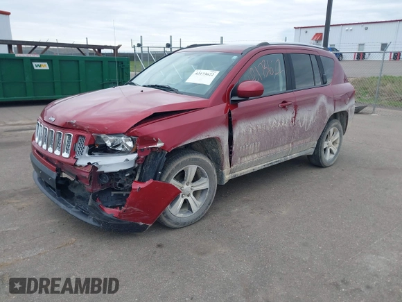 2016 Jeep Compass High Altitude с VIN 1C4NJDEB0GD793534, выставлен на аукционе IAAI как лот 42173622 с пробегом 107 068 миль миль и . История ставок и продаж доступна на DreamBid. Изображение 17.