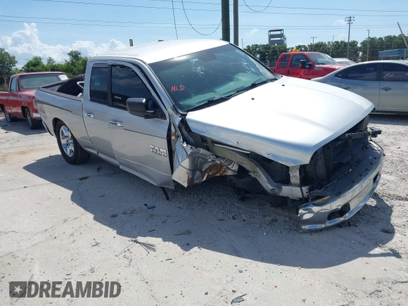 2014 Ram 1500 SLT z VIN 1C6RR6GT9ES477819, wystawiony jako IAAI lot #42358824 z przebiegiem 145 044 mil mil oraz . Historia ofert i sprzedaży dostępna na DreamBid. Obrazek 1.