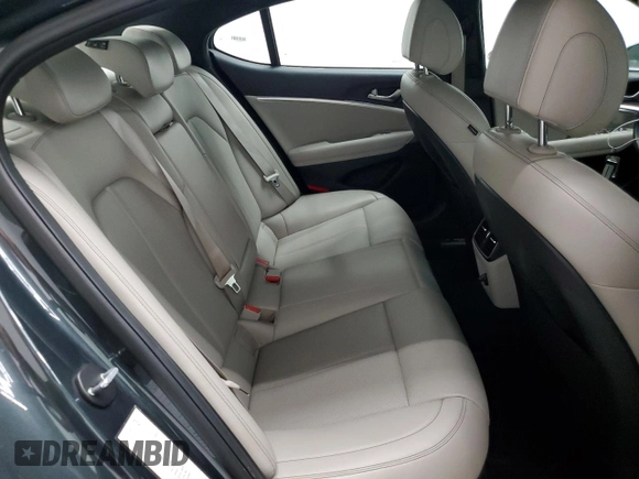 2023 Genesis G70 2.0T with VIN KMTG34TA1PU126969, listed as a Copart auction lot 65612834 with 37,359 mi miles and Salvage Title. Bid and sale history available at DreamBid. Image 10.