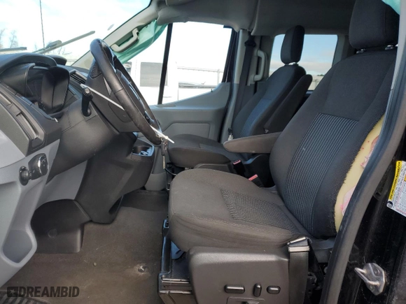 2019 Ford Transit Passenger Wagon XL with VIN 1FBZX2ZM5KKA77799, listed as a Copart auction lot 86916184 with 152,833 mi miles and Salvage Title. Bid and sale history available at carsss.com. Image 7.