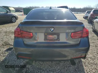 2017 BMW 3 Series 340i with VIN WBA8B3G31HNU35779, listed as a Copart auction lot 88151105 with 90,783 mi miles and Salvage Title. Bid and sale history available at DreamBid. Image 6.