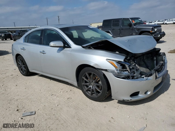 2013 Nissan Maxima 3.5 SV with VIN 1N4AA5AP9DC838709, listed as a Copart auction lot 43799235 with 93,617 mi miles and Salvage Title. Bid and sale history available at carsss.com. Image 4.