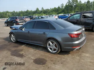 2018 Audi S4 Premium Plus with VIN WAUB4AF49JA030507, listed as a Copart auction lot 60219423 with 65,684 mi miles. Bid and sale history available at carsss.com. Image 2.