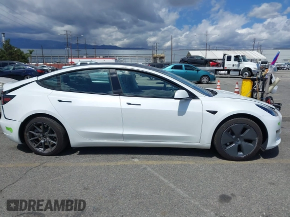 2023 Tesla Model 3 with VIN 5YJ3E1EA5PF502066, listed as a IAAI auction lot 41934960 with 17,926 mi miles and . Bid and sale history available at carsss.com. Image 14.