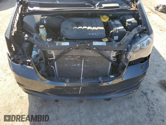 2017 Dodge Grand Caravan GT with VIN 2C4RDGEG3HR674431, listed as a Copart auction lot 51899355 with 153,120 mi miles and Non Repairable. Bid and sale history available at DreamBid. Image 12.