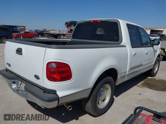 2003 Ford F-150 XLT with VIN 1FTRW076X3KD16370, listed as a IAAI auction lot 41848698 with Not Provided miles. Bid and sale history available at carsss.com. Image 4.