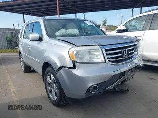 2015 Honda Pilot EX-L z VIN 5FNYF3H53FB011443, wystawiony jako IAAI lot #41769844 z przebiegiem 94 665 mil mil oraz . Historia ofert i sprzedaży dostępna na DreamBid. Obrazek 1.