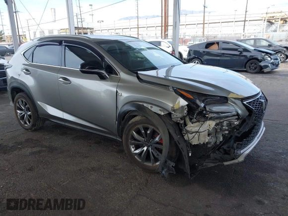 2019 Lexus NX 300 with VIN JTJYARBZ6K2129798, listed as a IAAI auction lot 41383653 with 92,895 mi miles and . Bid and sale history available at DreamBid. Image 1.