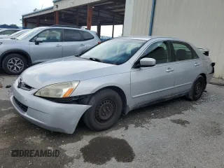 2003 Honda Accord LX with VIN 3HGCM56313G701437, listed as a Copart auction lot 60671565 with 154,124 mi miles and Salvage title. Bid and sale history available at DreamBid. Image 1.