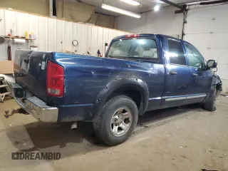 2004 Dodge 1500 SLT with VIN 1D7HA18N34S772210, listed as a Copart auction lot 48571325 with 253,291 mi miles and Salvage Title. Bid and sale history available at DreamBid. Image 3.
