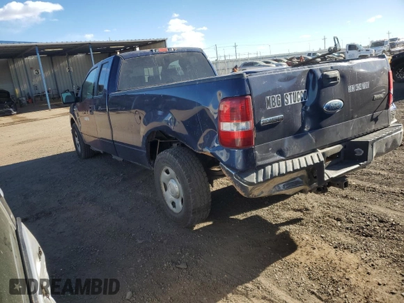 2008 Ford F-150 XL with VIN 1FTVX12588KC51879, listed as a Copart auction lot 86144704 with 277,614 mi miles and Salvage title. Bid and sale history available at DreamBid. Image 2.
