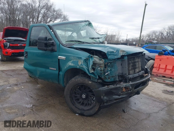 2005 Ford F-250 XL with VIN 1FTSF20P75EC43265, listed as a IAAI auction lot 41496196 with Not provided miles and . Bid and sale history available at DreamBid. Image 1.