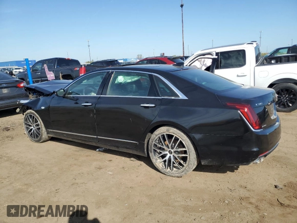 2018 Cadillac CT6 AWD z VIN 1G6KB5RS9JU132448, wystawiony jako Copart lot #56559515 z przebiegiem 109 823 mil mil oraz Szkoda całkowita • Salvage title. Historia ofert i sprzedaży dostępna na DreamBid. Obrazek 2.