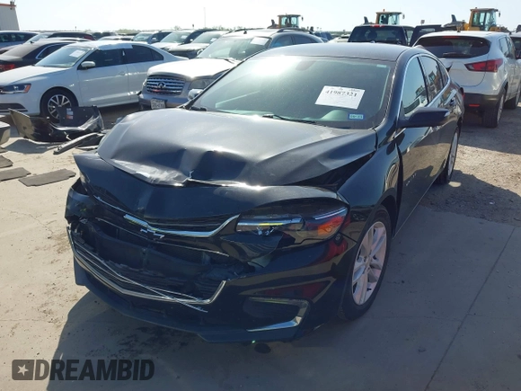 2018 Chevrolet Malibu LT with VIN 1G1ZD5ST6JF214725, listed as a IAAI auction lot 41987321 with 69,227 mi miles. Bid and sale history available at carsss.com. Image 2.