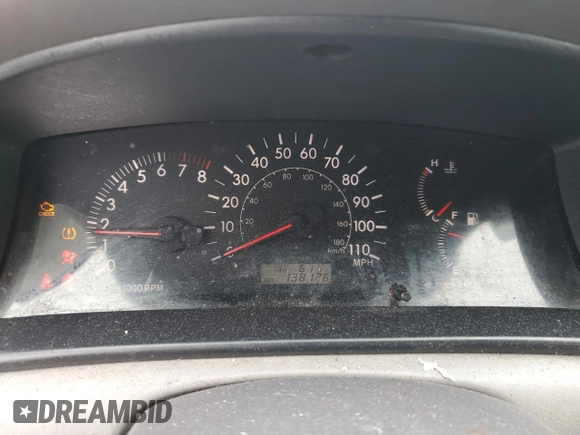 2005 Toyota Corolla CE with VIN 2T1BR30E45C433443, listed as a Copart auction lot 51730225 with 138,126 mi miles and Salvage Title. Bid and sale history available at DreamBid. Image 9.