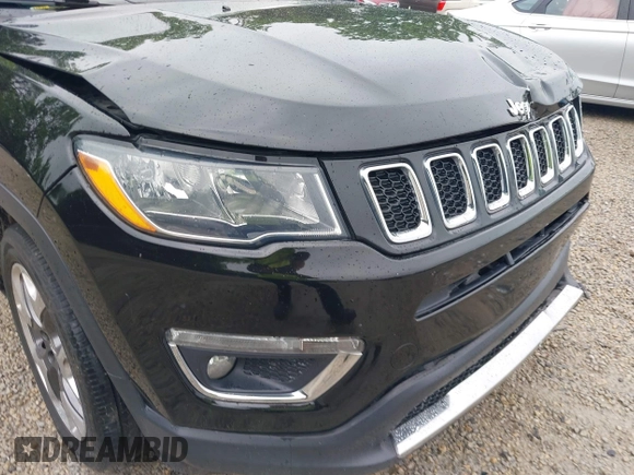 2020 Jeep Compass Limited with VIN 3C4NJDCB1LT233447, listed as a IAAI auction lot 42379745 with 48,314 mi miles and . Bid and sale history available at DreamBid. Image 17.