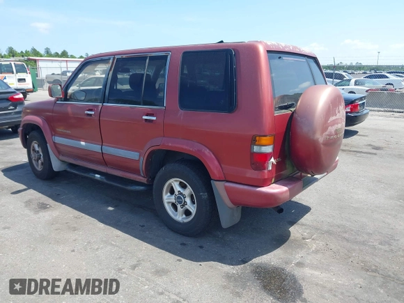 1998 Isuzu Trooper S with VIN JACDJ58XXW7916695, listed as a IAAI auction lot 42135639 with 254,186 mi miles and . Bid and sale history available at DreamBid. Image 3.