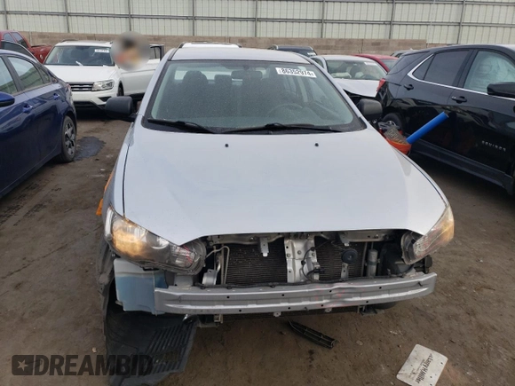 2010 Mitsubishi Lancer DE with VIN JA32U1FU6AU008903, listed as a Copart auction lot 86352974 with 96,645 mi miles and Salvage Title. Bid and sale history available at carsss.com. Image 5.