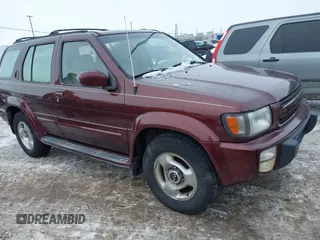 1998 Infiniti QX4 with VIN JNRAR05Y2WW035475, listed as a IAAI auction lot 41452930 with Not Provided miles and . Bid and sale history available at DreamBid. Image 1.