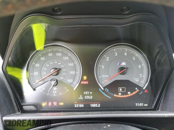 2016 BMW M2 z VIN WBS1H9C57GV785969, wystawiony jako Copart lot #81995033 z przebiegiem 53 184 mil mil oraz . Historia ofert i sprzedaży dostępna na DreamBid. Obrazek 9.