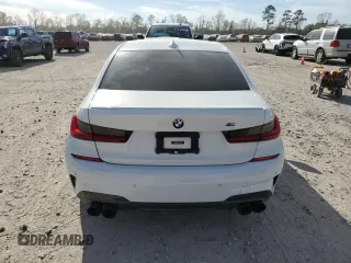 2020 BMW 3 Series M340i with VIN WBA5U7C01LFH12419, listed as a Copart auction lot 49358895 with Not Provided miles and Salvage Title. Bid and sale history available at DreamBid. Image 6.