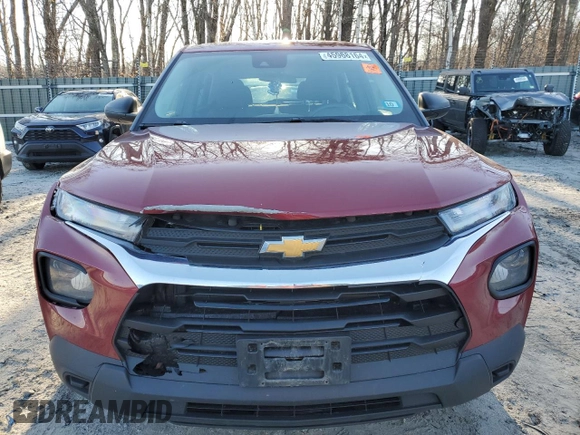 2021 Chevrolet TrailBlazer LS with VIN KL79MNSL7MB141915, listed as a Copart auction lot 45968164 with Not Provided miles and . Bid and sale history available at DreamBid. Image 5.