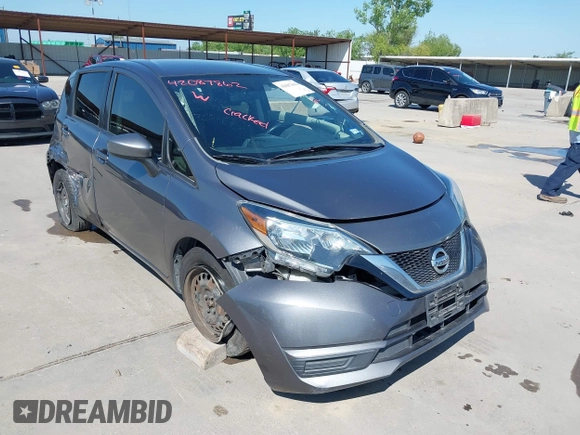 2017 Nissan Note SV with VIN 3N1CE2CP9HL376524, listed as a IAAI auction lot 42087862 with 171,404 mi miles and . Bid and sale history available at DreamBid. Image 1.