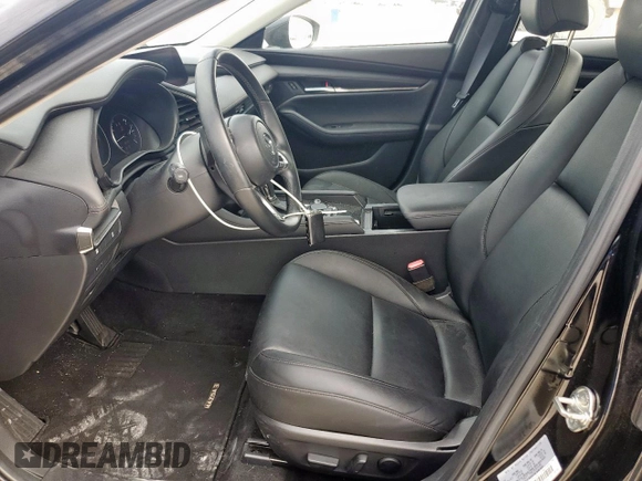 2021 Mazda 3 Preferred with VIN JM1BPACL6M1331486, listed as a Copart auction lot 60196775 with 67,682 mi miles and Salvage title. Bid and sale history available at DreamBid. Image 7.
