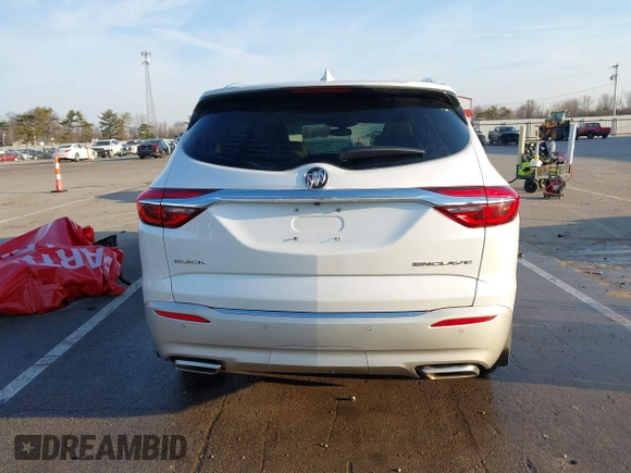 2018 Buick Enclave Essence with VIN 5GAERBKW5JJ159814, listed as a IAAI auction lot 41783589 with 115,369 mi miles and . Bid and sale history available at carsss.com. Image 17.
