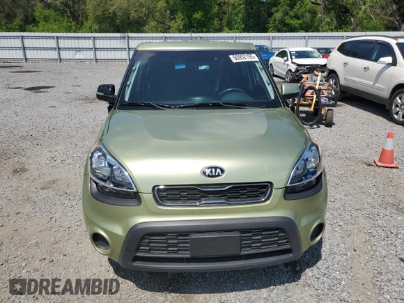 2013 Kia Soul + with VIN KNDJT2A66D7537057, listed as a Copart auction lot 50952195 with 41,561 mi miles and Salvage Title. Bid and sale history available at DreamBid. Image 5.
