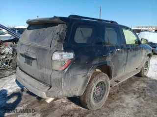 2023 Toyota 4Runner TRD Off Road with VIN JTEPU5JR0P6138475, listed as a Copart auction lot 50143525 with 17,187 mi miles and Clean Title. Bid and sale history available at carsss.com. Image 3.