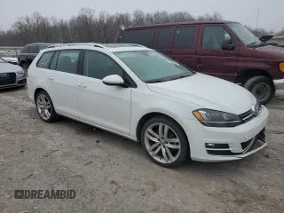 2015 Volkswagen Golf SportWagen TDI S with VIN 3VWCA7AU3FM518451, listed as a Copart auction lot 87350664 with 99,195 mi miles and Salvage Title. Bid and sale history available at carsss.com. Image 4.