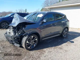 2019 Hyundai Tucson Ultimate with VIN KM8J3CAL2KU841671, listed as a IAAI auction lot 41889660 with 44,779 mi miles. Bid and sale history available at carsss.com. Image 19.