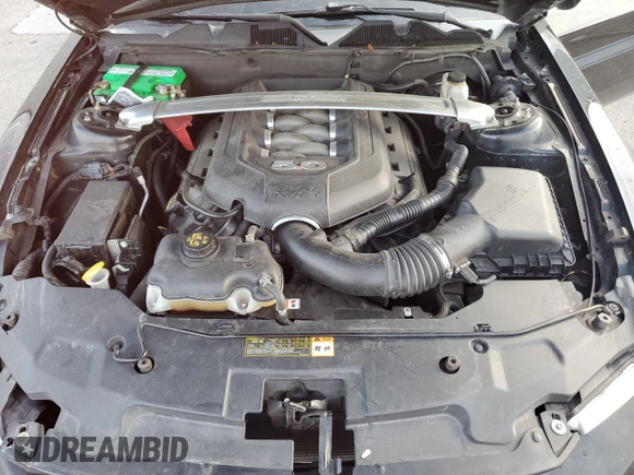 2011 Ford Mustang GT with VIN 1ZVBP8FF9B5114340, listed as a Copart auction lot 63322475 with 112,641 mi miles and Salvage title. Bid and sale history available at DreamBid. Image 11.