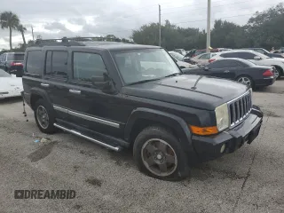 2008 Jeep Commander Sport with VIN 1J8HH48K38C229803, listed as a Copart auction lot 75095854 with 0 mi miles and Salvage Title. Bid and sale history available at carsss.com. Image 4.