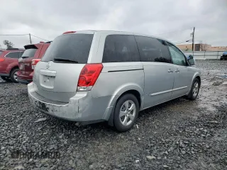 2008 Nissan Quest with VIN 5N1BV28U58N120335, listed as a Copart auction lot 49303814 with 78,457 mi miles and Clean Title. Bid and sale history available at carsss.com. Image 3.