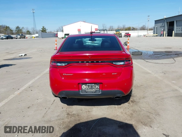 2014 Dodge Dart GT with VIN 1C3CDFEB5ED798644, listed as a IAAI auction lot 41776390 with 114,939 mi miles. Bid and sale history available at carsss.com. Image 16.