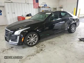 2016 Cadillac CTS Luxury Collection AWD with VIN 1G6AX5SS9G0129203, listed as a Copart auction lot 81398104 with 119,821 mi miles and Salvage Title. Bid and sale history available at DreamBid. Image 1.