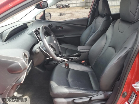 2019 Toyota Prius LE with VIN JTDL9RFU9K3011646, listed as a Copart auction lot 51190575 with 55,982 mi miles and Salvage Title. Bid and sale history available at carsss.com. Image 7.