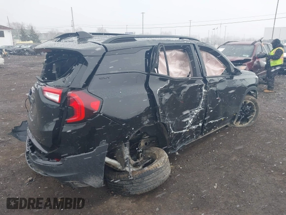 2024 GMC Terrain SLT с VIN 3GKALVEG4RL379216, выставлен на аукционе IAAI как лот 41887426 с пробегом 5 906 миль миль и . История ставок и продаж доступна на DreamBid. Изображение 4.