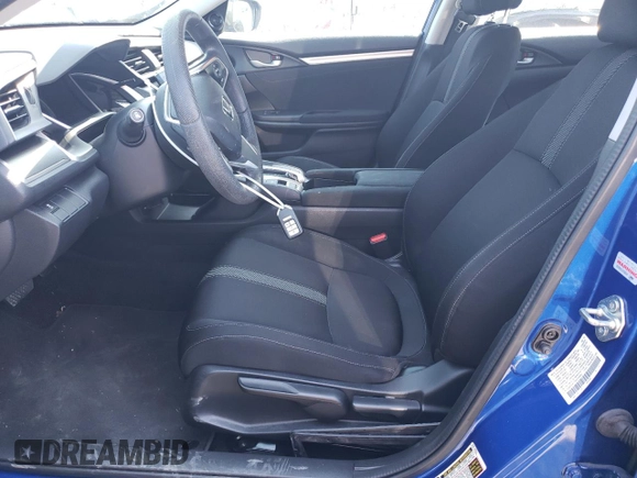 2016 Honda Civic Sedan EX with VIN 2HGFC2F77GH565662, listed as a Copart auction lot 53145465 with 39,228 mi miles and Salvage Title. Bid and sale history available at carsss.com. Image 7.