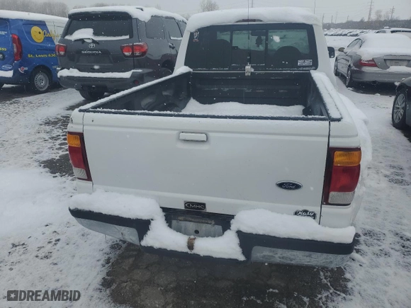 1998 Ford Ranger XL with VIN 1FTYR14C9WPA52472, listed as a Copart auction lot 82349534 with 266,365 mi miles and Salvage Title. Bid and sale history available at carsss.com. Image 6.