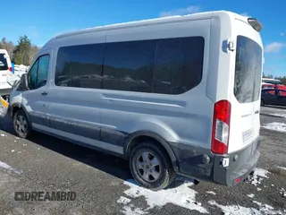 2019 Ford Transit Passenger XL with VIN 1FBZX2CM4KKA83053, listed as a IAAI auction lot 41036935 with 42,195 mi miles. Bid and sale history available at carsss.com. Image 3.
