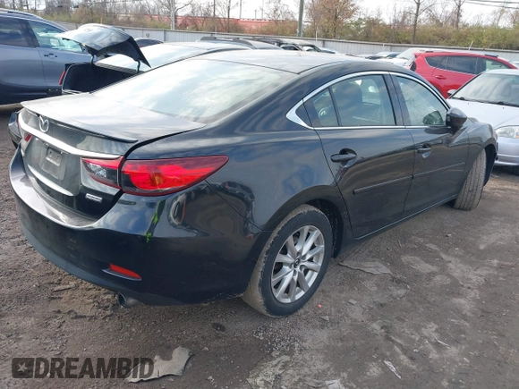 2015 Mazda 6 i Sport with VIN JM1GJ1U5XF1214570, listed as a IAAI auction lot 41003789 with 99,844 mi miles. Bid and sale history available at carsss.com. Image 4.
