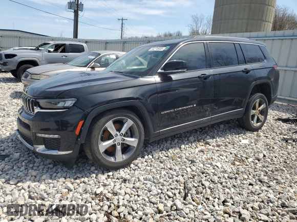2021 Jeep Grand Cherokee Limited with VIN 1C4RJKBG6M8163320, listed as a Copart auction lot 54274935 with Not Provided miles and Clean Title. Bid and sale history available at DreamBid. Image 1.
