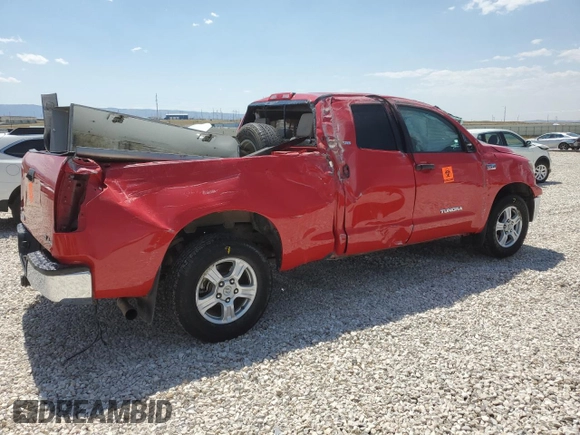 2012 Toyota Tundra 4WD Truck with VIN 5TFUW5F13CX225845, listed as a Copart auction lot 64809614 with 0 mi miles and Salvage Title. Bid and sale history available at carsss.com. Image 3.
