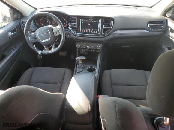 2022 Dodge Durango SXT with VIN 1C4RDHAG9NC158882, listed as a Copart auction lot 75905614 with 52,636 mi miles and Salvage Title. Bid and sale history available at carsss.com. Image 8.